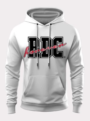 Fit Hoodie RDC Forever Blanc Noir Rouge